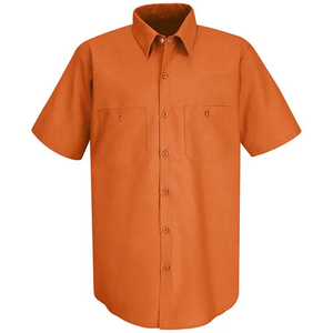 <span class=keywords><strong>Chemise</strong></span> de travail unie à <span class=keywords><strong>2</strong></span> <span class=keywords><strong>poches</strong></span> pour <span class=keywords><strong>homme</strong></span>, uniforme industriel, haut à manches courtes, respirant, en coton écologique, infroissable, été - Product Image 4