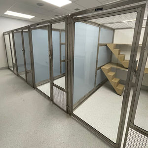 Cattery kedi evi ticari lüks kapalı kedi Villa kulübesi kınamak kedi yatılı Villa - Product Image 1