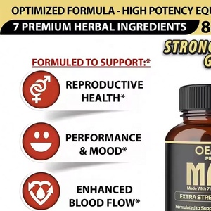 Suplemento OEM de Raíz de Maca, Raíz de Ginseng, Raíz de Ashwagandha y Tribulus Terrestris 8050 Mg, Apoya la Fuerza Masculina, Cápsulas de Maca Roja - Product Image 6