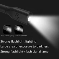 Lampe de cou de lecture de lit rechargeable longue durée 1800mAh batterie amicale pour les yeux lampe large capteur de mouvement cou lampe de lecture de pêche