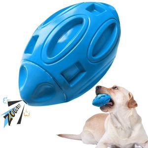 Cane Squeaky Giocattoli per Chewers Aggressivi di Gomma Puppy Chew Sfera con <span class=keywords><strong>Squeaker</strong></span>, Quasi Indistruttibile e Durevole Pet Giocattolo - Product Image 4