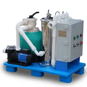 Koi-Teich filtersystem Rohwasser aufbereitung anlage für Aquarium