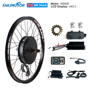 <strong>UK</strong> Stock Sailimotor <strong>E</strong> <strong>Bike</strong> <strong>Conversion</strong> <strong>Kit</strong> 1500W to 3000W <strong>Battery</strong> Options <strong>with</strong> UKC1 LCD Display Electric Bicycle <strong>Conversion</strong> <strong>Kit</strong> - Product Image 2