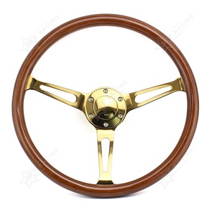 Buy In Bulk Classic Wood Steering Wheel Solid Walnut Wood Construction - Foto 6