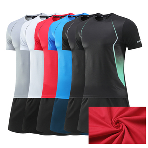 Pabrik Cina cepat kering 100 poliester tim memakai kit grosir sepak bola Jersey India - Product Image 4