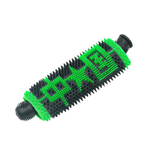 Empuñaduras antideslizantes para manillar de motocicleta, diseño geométrico cilíndrico para mejora de freno, embrague y acelerador - Product Image 1