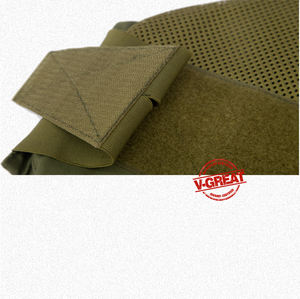 سترة تكتيكية من النايلون للأماكن الخارجية مع حامل لوحة الإفراج السريع لحل حماية السلامة - Product Image 5