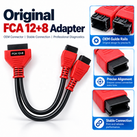 Adaptateur Autel FCA 12+8 pour Chrysler SGW, câble de bypass pour Chrysler, Jeep, Dodge, Ram, Fiat, programme de diagnostic OBD2