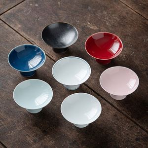 Bát gốm cao cấp hiện đại-Thiết kế chân trắng, lý tưởng cho trái cây, đồ ăn nhẹ & trang trí quầy bếp - Product Image 6