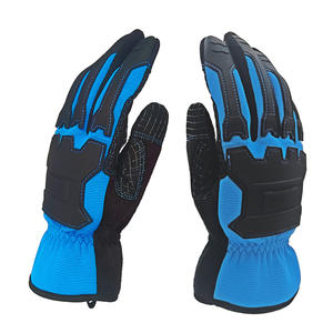 Guantes de Seguridad de Silicona+TPR Resistentes a Impactos y Cortes, Pantalla Táctil, Trabajo Pesado, Certificación CE, Guantes de Mecánico para Uso en Construcción - Product Image 3