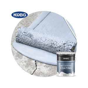 KOBG Acryl Wasserbasierte Wasserdichte Dachbeschichtung & Wandfarbe für Badezimmer und Pool <span class=keywords><strong>25kg</strong></span> Fass - Product Image 6