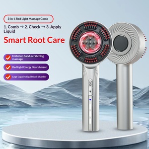 Peine <span class=keywords><strong>de</strong></span> Masaje con Microcorriente Eléctrica y Líquido Conductor <span class=keywords><strong>de</strong></span> Luz Roja, Instrumento para Aplicación <span class=keywords><strong>de</strong></span> Medicamentos <span class=keywords><strong>en</strong></span> el Cuero Cabelludo - Product Image 5