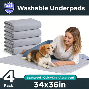 Almohadillas Impermeables Premium para Perros, Almohadillas para Incontinencia, Reutilizables y Lavables para Mascotas - Product Image 1