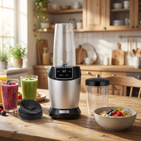 Robot culinaire multifonction 11-en-1 électrique portable en plastique, mixeur hachoir 1200W pour la maison - Vente en gros