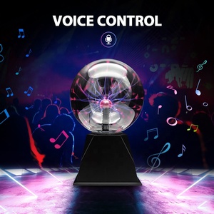 Usb plasma bóng đèn 6 "điện ma thuật bóng ánh sáng bên trẻ em quà tặng đêm đèn sét thủy tinh bóng đèn cảm ứng âm thanh nhạy cảm - Product Image 4