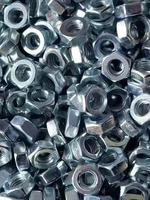 Mur Baut Hex Berlapis Seng Warna Berlapis Seng untuk Peralatan Mekanik Konstruksi Pengikat Mur Baut Hex Grosir