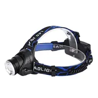 High Lumen 3 modes XML T6 zoomable Rechargeable Led headlamp For outdoor camping