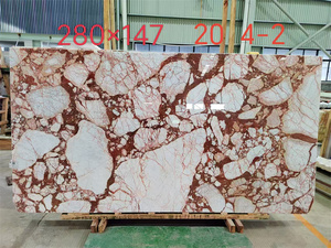 Luxury High Quality Bvlgari Rosso <strong>Red</strong> Pink <strong>Marble</strong> <strong>Slabs</strong> for Floor Wall Tiles Kitchen Countertops Island Vanity Tops - Product Image 2