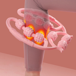 Nove ruote a forma di anello Anti-cellulite rullo massaggiatore Cellulite collo cellulite corpo dimagrante gamba massaggio rullo - Product Image 4