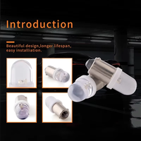 Ampoules LED BA9S T4W T8.5D sans polarité AC/DC pour machine de flipper Bally 1847 1893 1895, ampoules GE 44 47 755 756, lumières pour voitures miniatures