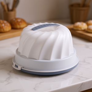 กล่องเก็บเค้ก Rotho Gugelhupf พร้อมฝาปิด สำหรับเก็บอาหารและเบเกอรี่ - Product Image 3