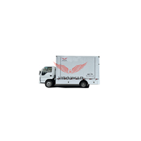 Écrans de camion publicitaires SINOSWAN SR40 LED avec générateur d'énergie pour les magasins de détail et les centres commerciaux, mur vidéo extérieur