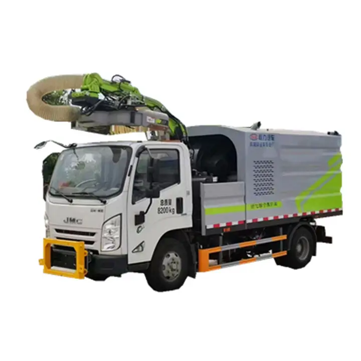 JMC Hedge trimming truck Green Belt trimmer truck Fully automatic robotic arm greening integrated maintenance vehicle