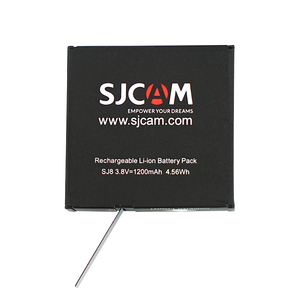 Batterie rechargeable Li-ion Onedraw pour caméras d'action <span class=keywords><strong>SJCAM</strong></span> M20, SJ6, SJ7, SJ8 et Hero 13, 12, 11 – Accessoire de remplacement - Product Image 1