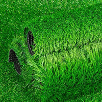 Synthetische Landschaftsgestaltung Heim-Gärtenteppich bester Kunstgras-Fußballplatz