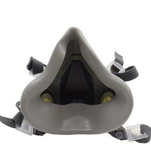 Masker gas Anti debu, Respirator penyemprot cat kualitas terbaik, masker Gas organik 6200, masker setengah wajah - Product Image 1