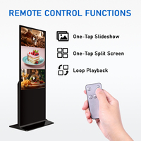 Pantalla LED Vertical Inteligente para Publicidad, Señalización Digital y Pantallas Tótem de Pie con Pantalla Táctil, Máquina de Publicidad Personalizada