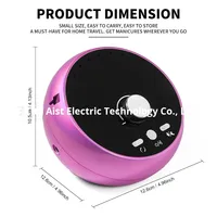 Nouvelle perceuse à ongles professionnelle multifonctionnelle à moteur sans balais léger de 45 000 tr/min, lime à ongles électrique 203, polisseuse pour manucure