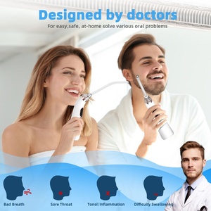 Irrigador Bucal Profesional, Limpiador Bucal con Pulso de Agua, Removedor de Cálculos Amigdalinos, Herramienta Electrónica de Eliminación de Cálculos Amigdalinos por Succión - Product Image 4