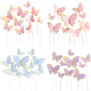 Decoración para Pastel <span class=keywords><strong>de</strong></span> Mariposa 2026, Accesorios para Pastel, Adorno para Pastel del Día <span class=keywords><strong>de</strong></span> la Madre, Artículos para Fiesta - Product Image 2