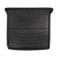 Tapis de coffre arrière de voiture OEM, tapis de sol de coffre de voiture, étanche, modèle 3D, boîte de rangement, doublure de cargaison pour VW Golf 7 Mk7 2014