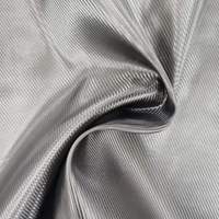 Tissu de doublure en taffetas noir 100% polyester, tissu de doublure pour vêtements