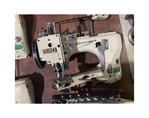 Used Yamato FD-62DRY 4 Needle 6 Thread Feed-off-the-Arm Sewing Machine For Medium to Heavy Weight Fabric