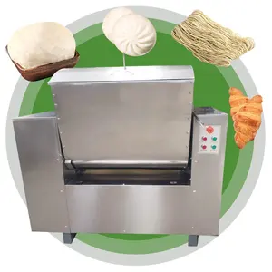 Mezclador de masa de fideos de harina Horizontal, máquina de amasar de 25kg para Fideos