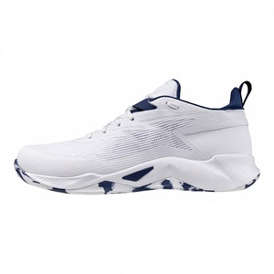 Baskets Chunky Unisexe Tendance en Maille Respirante à Lacets Rapides, Style Chaussette, à Plateforme, pour la Course, la Gym et l'Extérieur, Semelle en Caoutchouc, Blanc, Grande Taille, Printemps - Product Image 3