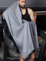Serviettes de plage personnalisées en gros, serviettes imprimées 220x100, séchage rapide, serviettes de sport, de fitness et de voyage en microfibre avec sac en filet