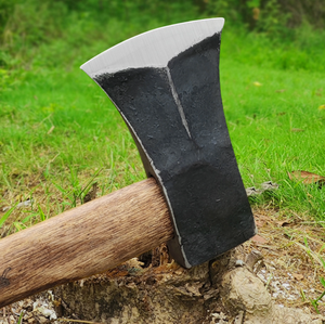 Hache de bûcheron personnalisable en acier à haute teneur en carbone forgé, manche multi-axes, bricolage, <span class=keywords><strong>pour</strong></span> couper du <span class=keywords><strong>bois</strong></span>, couper des arbres à la ferme - Product Image 3