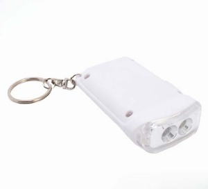 Porte-clés publicitaire fantaisie à énergie solaire avec 2 LED et fonction lampe torche - Product Image 6