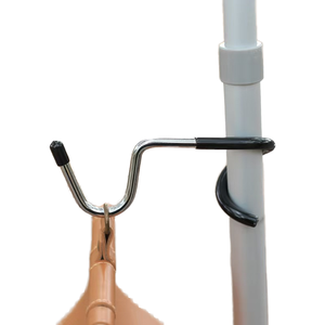 Outdoor Camping <b>S</b>-Shaped Metal <b>Hook</b> with Anti-Slip Grip for Light Pole Mounting - Product Image 1