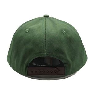 Custom Oem Blank Snapback Cap Blue Embroidery Custom Flat Brim Snapback <b>Hat</b> - Product Image 4