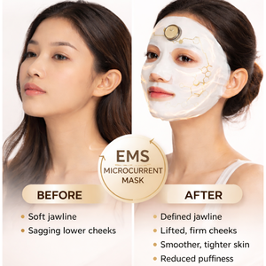 Maschera Facciale EMS Ricaricabile OEM, Maschera a Microcorrente EMS per la Cura del Viso - Product Image 2