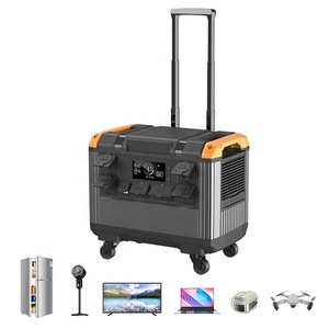 สถานีไฟฟ้าพกพา 110V 220V 3000 วัตต์ เครื่องกำเนิดพลังงานแสงอาทิตย์ 3000w พร้อมแบตเตอรี่ลิเธียมสำหรับแคมป์ปิ้ง เครื่องชาร์จพกพา - Product Image 1