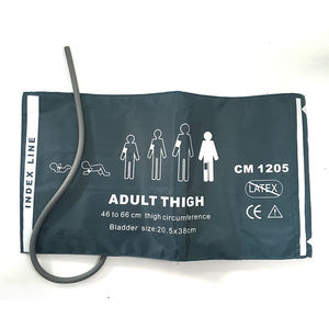 Reutilizable muslo adulto solo tubo NIBP puño de nailon con TPU vejiga para M1576A - Product Image 1
