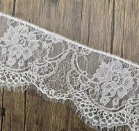 Nouvelle dentelle française traditionnelle de luxe écologique brodée pour accessoires vestimentaires DIY, manches et ourlets de vêtements