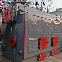 Chaudière à vapeur automatique horizontale à tubes d'eau basse pression de 2 tonnes (gaz, mazout, biomasse, GNL, GPL) pour usage industriel - Neuve