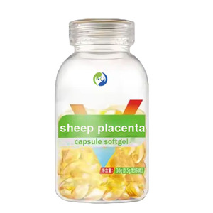 Suplemen kecantikan kolagen pemutih kulit kapsul Vitamin E Sheep <span class=keywords><strong>placenta</strong></span> softgel - Product Image 1
